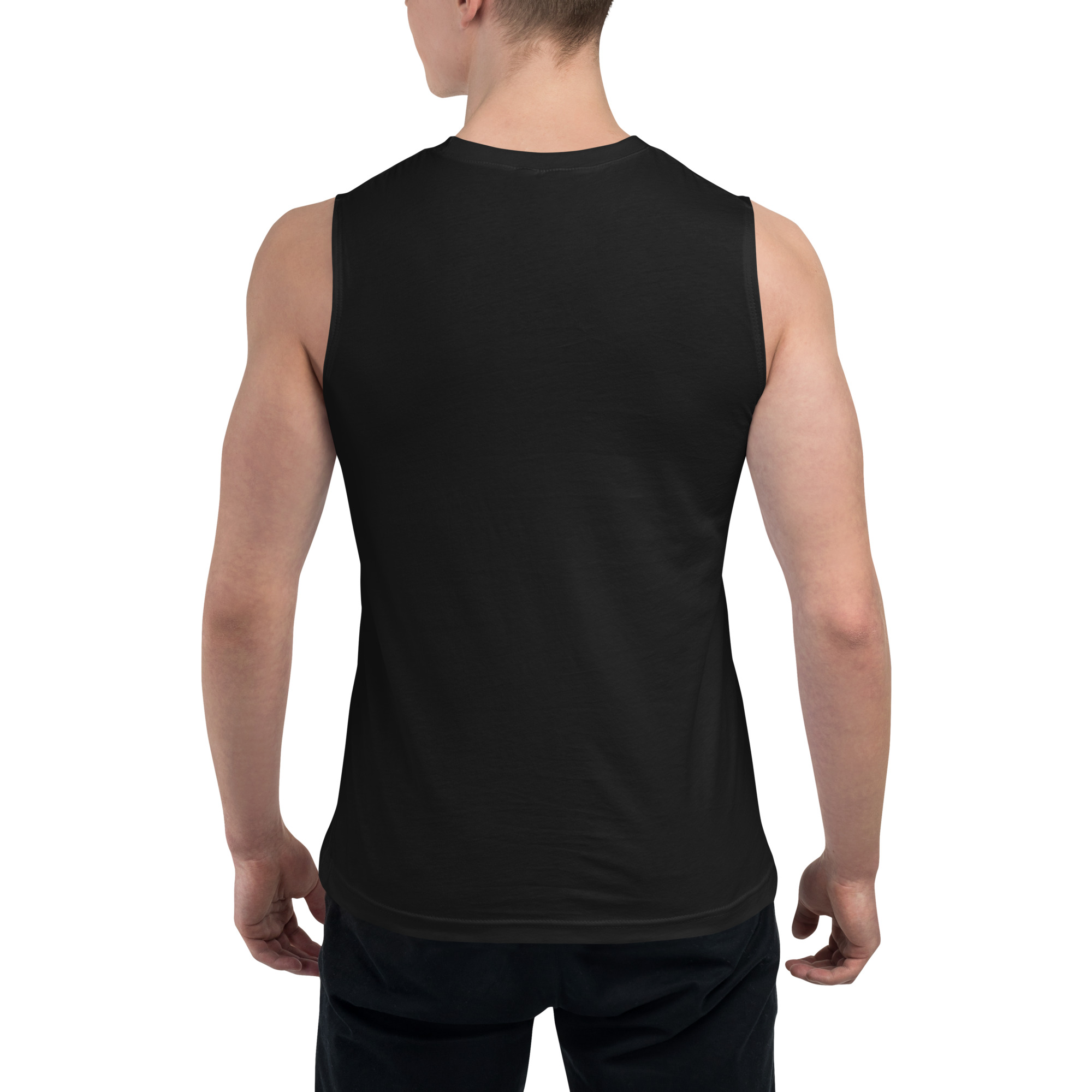 NMBD Black Muscle Shirt - Image 2